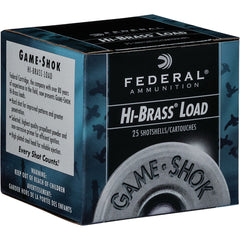 Federal Game-Shok Hi-Brass Load 410 ga. 3 in. 11/16 oz. 7.5 Shot 25 rd.