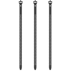 Half Rack Quick Strap 24 in. 3 pk. Black