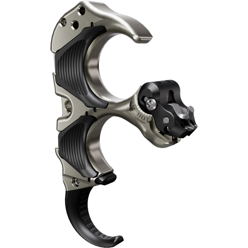 Tru Ball Aileron HBC Flex Release Black/Quick Silver Brass 3 Finger Medium
