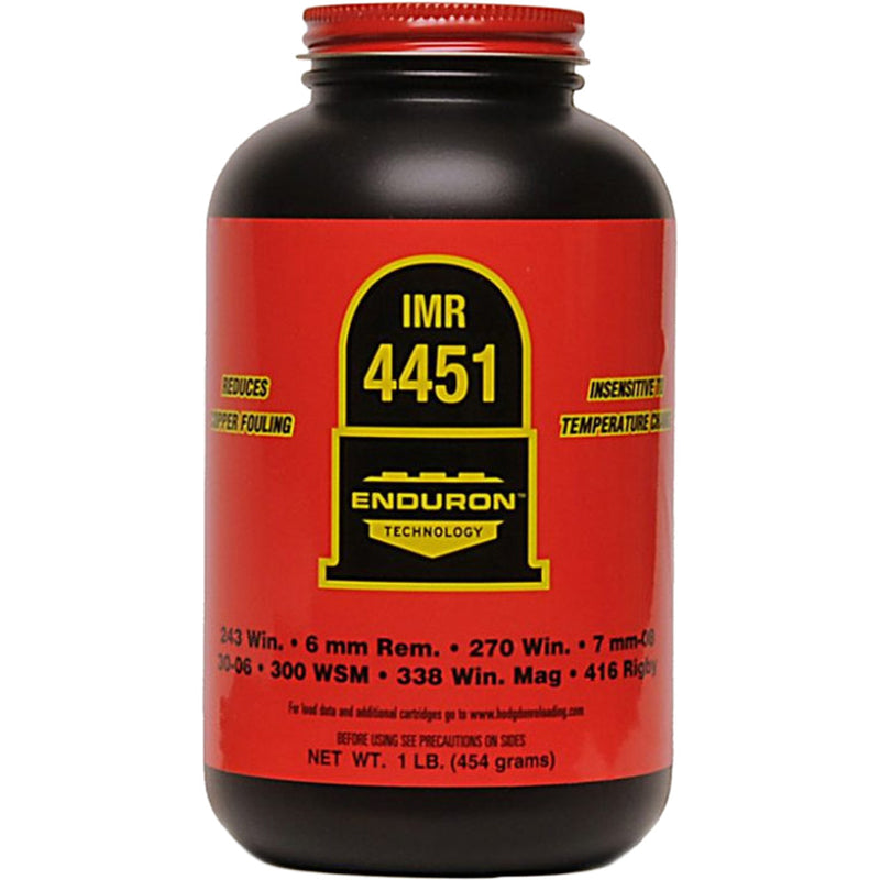 IMR 4451 Powder 1 lb. Enduron Rifle HAZMAT