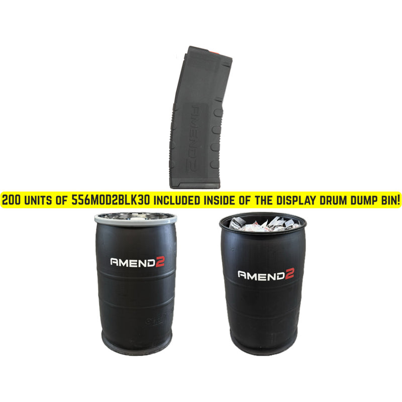 Amend2 30 Gallon Mag Drum Dump Bin 5.56/223 30 rd. 200 Units Drop Ship