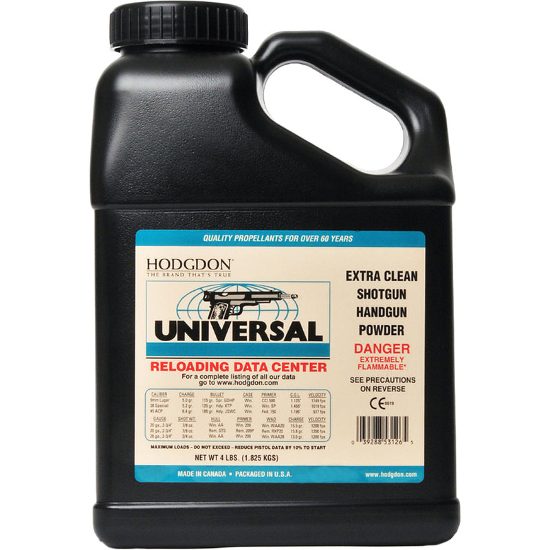 Hodgdon Universal Powder 4 lb. Shotgun/Pistol