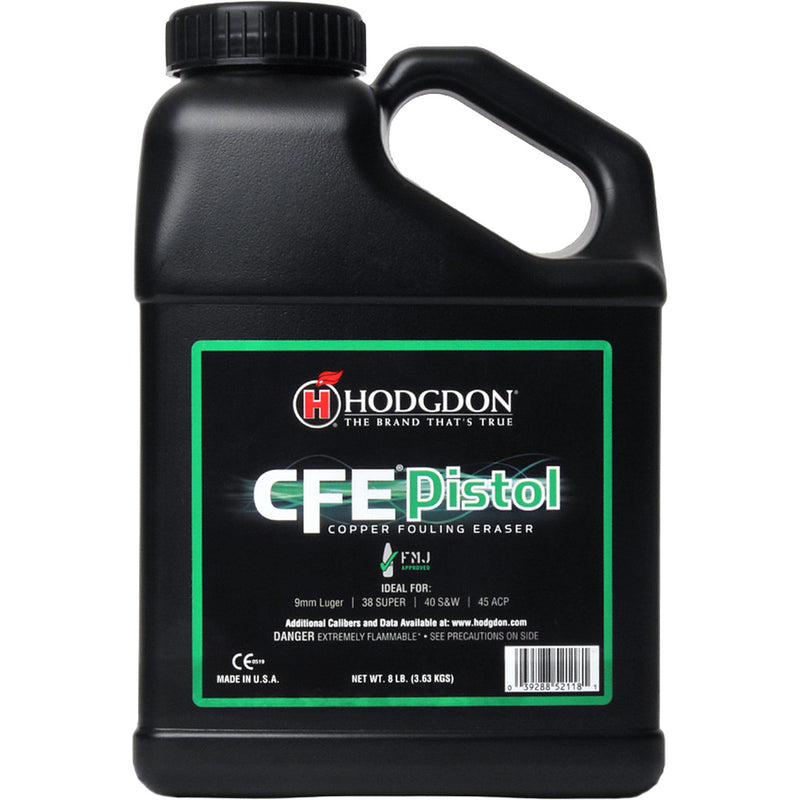 Hodgdon CFE Pistol Powder 8 lb. Pistol HAZMAT