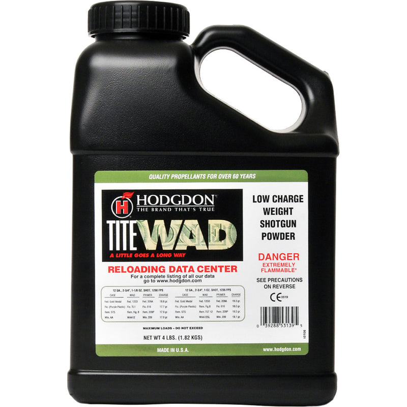 Hodgdon Titewad Powder 4 lb. Shotgun