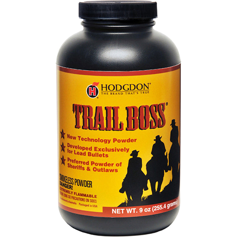 Hodgdon Trail Boss Powder 9 oz.Pistol HAZMAT