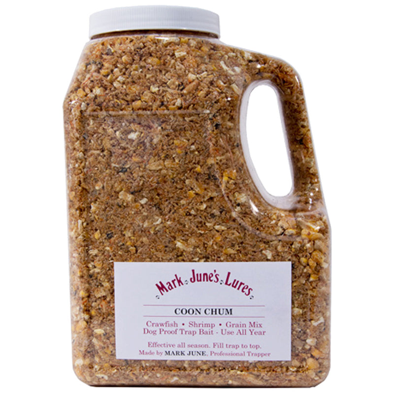 Mark June Coon Chum Raccoon Bait 64 oz.