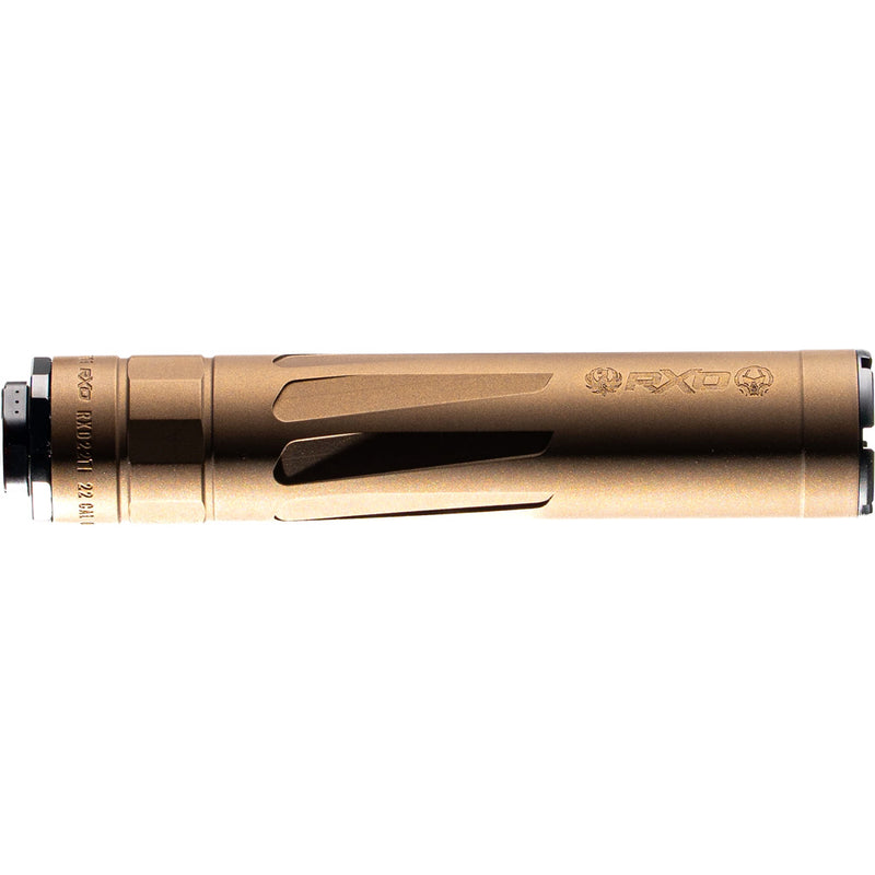 Dead Air RXD22Ti Suppressor 22 cal. Bronze w/RXD674 1/2X28 Muzzle Brake