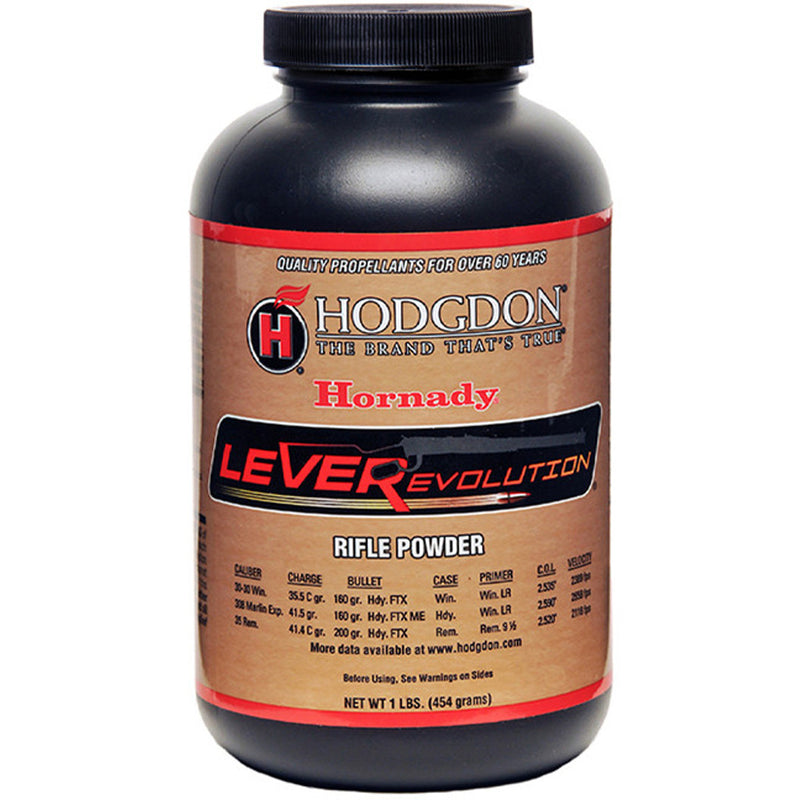 Hodgdon LEVERevolution Powder 1 lb. Rifle HAZMAT