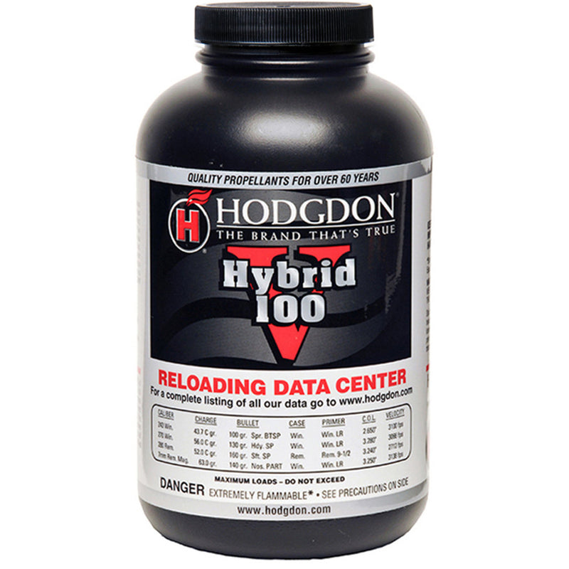 Hodgdon Hybrid 100V Powder 1 lb. Rifle HAZMAT
