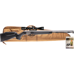 CVA Optima V3 Muzzleloader Package 50 Cal 26 in. Stainless/Black w/Scope