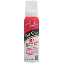 Tinks Hot Shot #69 Doe-In-Rut Estrous Mist 3 oz.