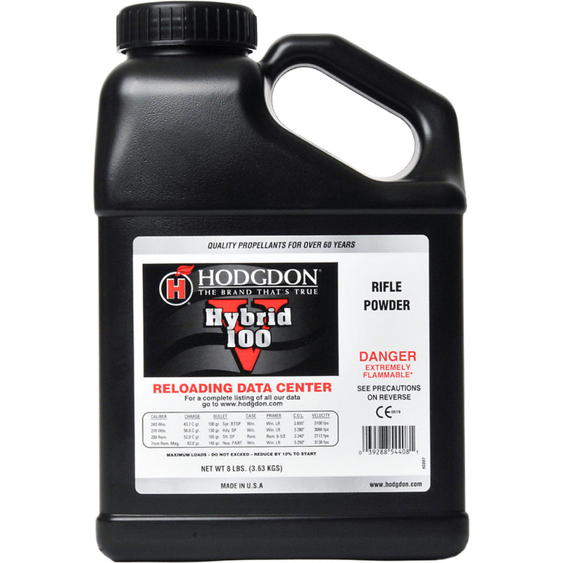 Hodgdon Hybrid 100V Powder 8 lb. Rifle HAZMAT