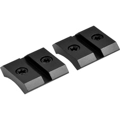 Warne Maxima 2 Piece Steel Scope Bases Matte Black Browning Bar