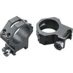 Weaver Classic 4Hole Skeleton Rings Matte Black 30mm High Clamshell Pack