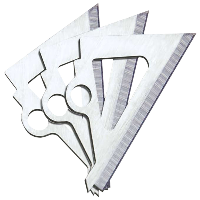 Muzzy Replacement Blades Trocar 100/125 gr. 9 pk.
