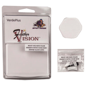 Feather Vision Verde Plus Lens Spot Hogg Large Guard 4X — 4X Zeiss Glass Archery Scope Lens