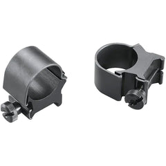 Weaver Classic Top Mount Rings Matte Black 1