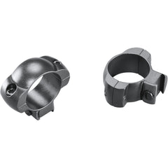 Weaver Grand Slam Rimfire Steel Rings Matte Black 1