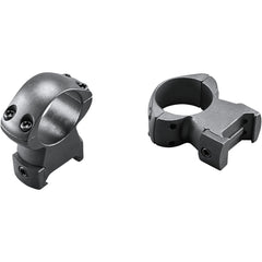 Weaver Grand Slam Steel Rings Matte Black 1