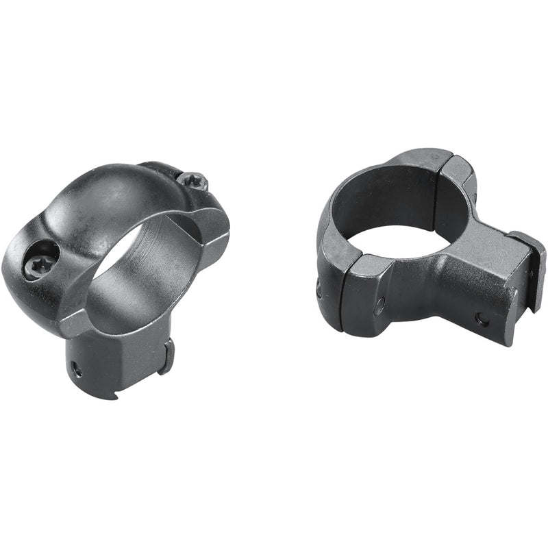 Weaver Grand Slam Rimfire Steel Rings Matte Black 1