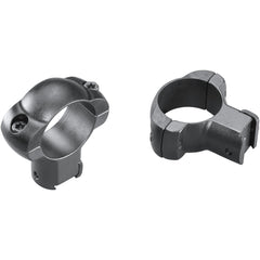 Weaver Grand Slam Rimfire Steel Rings Matte Black 1