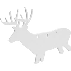Birchwood Casey Ar500 Silhouette 3-Hole Deer 3/8