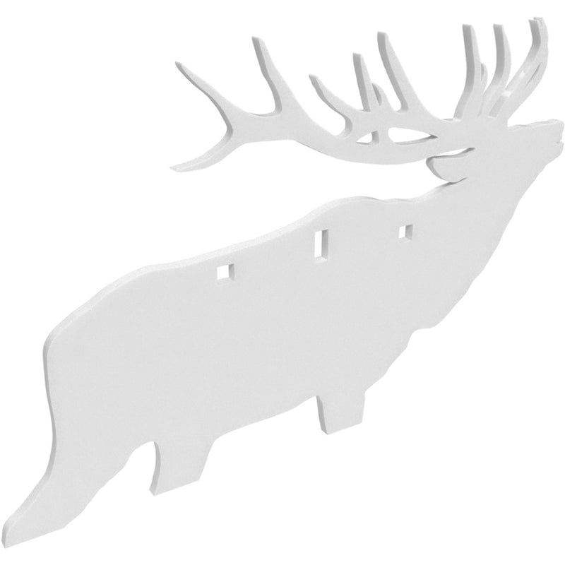 Birchwood Casey Ar500 Silhouette 3-Hole Elk 3/8