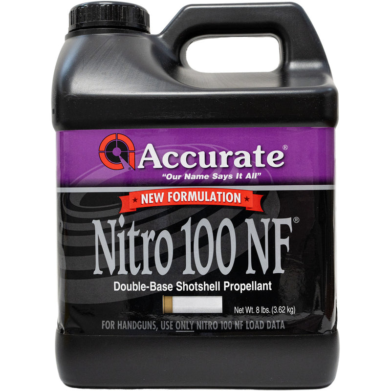 Accurate Nitro 100 Powder 8 lb. Shotgun HAZMAT