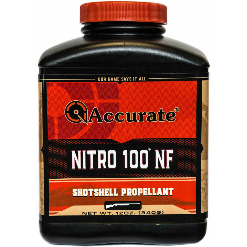 Accurate Nitro 100 Powder 12 oz. Shotgun HAZMAT
