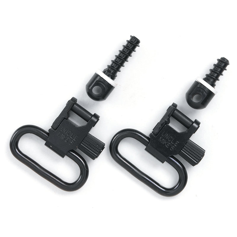 Uncle Mike's QD Swivels 115 RGS 1 in. Wood Screw Type Blued