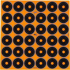 EzAim Splash 1 in. Bullseye Adhesive Targets 6x6 in. 12 pk.