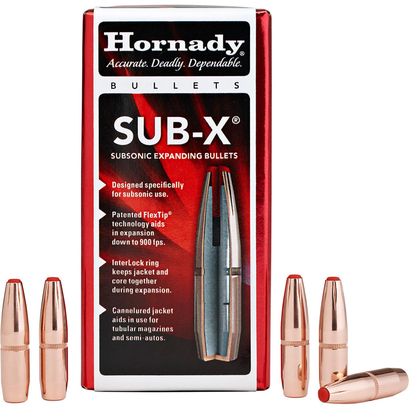 Hornady Sub-X Bullets 45 Cal. .458 410 gr. Sub-X (45-70 Govt)