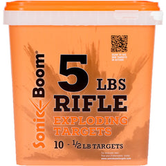 Sonic Boom Exploding Rifle Targets 1/2 lb. 10 pk.