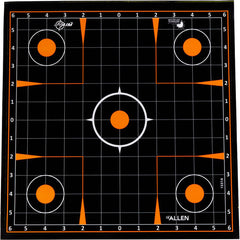 EzAim Splash Sight-In Grid Adhesive Targets 12x12 5 pk.