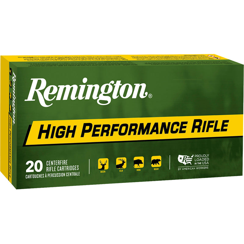 Remington High Performance Rifle Ammo 223 Rem. 55 gr. PSP 20 rd.