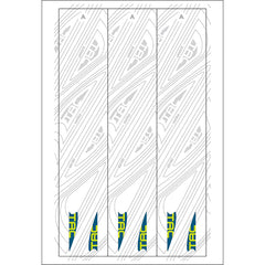 TAC Vanes Arrow Specific Wraps White Size A 3.625 13 pk.