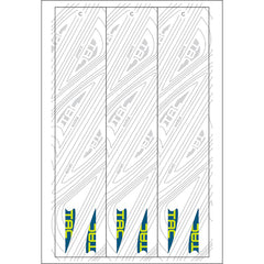 TAC Vanes Arrow Specific Wraps White Size C 4.675 13 pk.