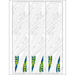 TAC Vanes Arrow Specific Wraps White Size G 5.5 13 pk.