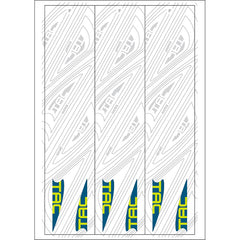 TAC Vanes Arrow Specific Wraps White Size F 5.5 13 pk.