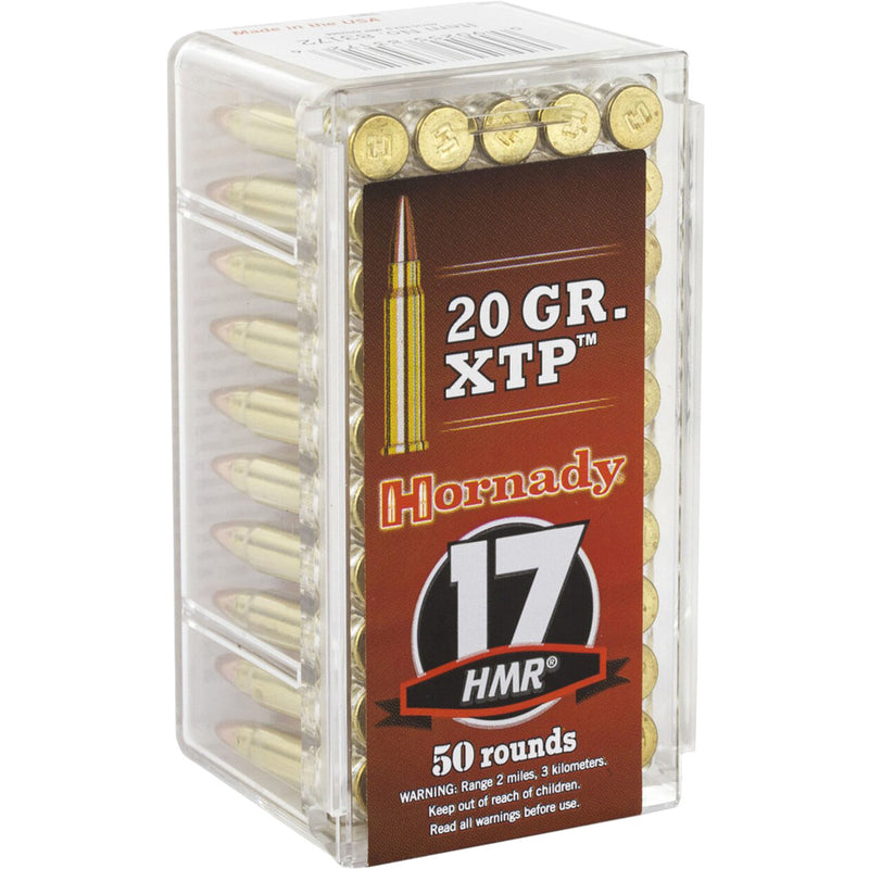 Hornady Varmint Express Rimfire Ammo 17 HMR 20 gr. Hollow Point XTP 50 rd.