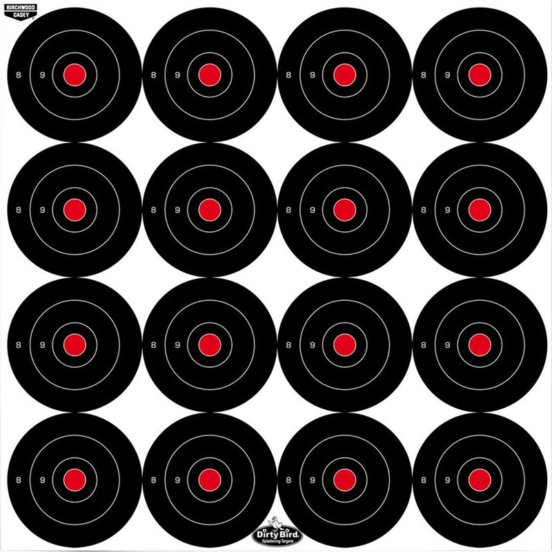Birchwood Casey Dirty Bird Target Bullseye 3 in. 12 pk.