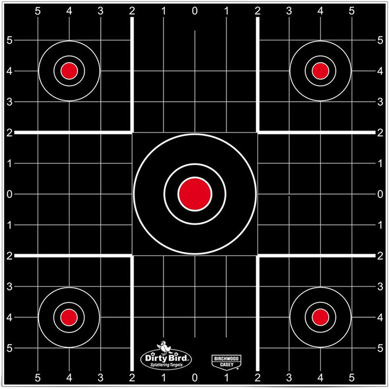 Birchwood Casey Dirty Bird Target Sight-In 12 in. 12 pk.