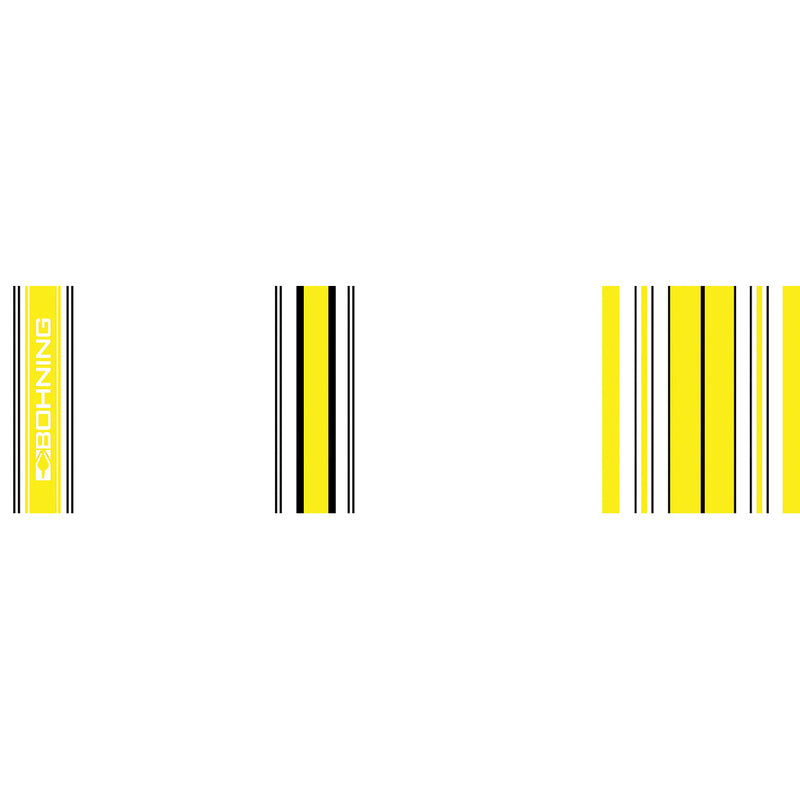 Bohning Arrow Wraps Crested Yellow 7 in. Standard 13 pk.