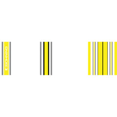 Bohning Arrow Wraps Crested Yellow 7 in. Standard 13 pk.