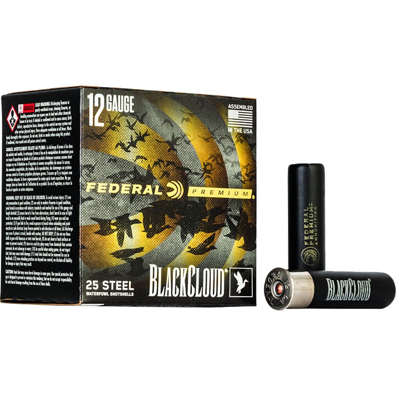 Federal Black Cloud FS Steel Load 12 Gauge 3 in. 1 1/4 oz. BB Shot 25 rd.