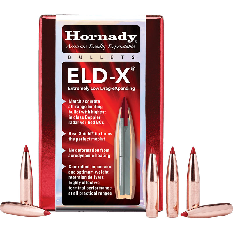 Hornady ELD-X Bullets 6mm .243 90 gr. ELD-X 100 box