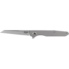 Southern Grind Penguin Folding Knife 4 in. Wharncliffe S90V Satin w/Titanium Handle