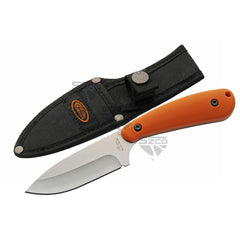 SZCO Orange Trailing Point Skinner Knife 7 in.