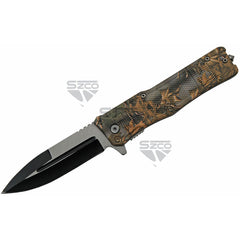 SZCO Camo Folder Knife 4.75 in.