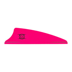 Bohning Shield Cut X Vanes Hot Pink 1.75 in. 100 pk.